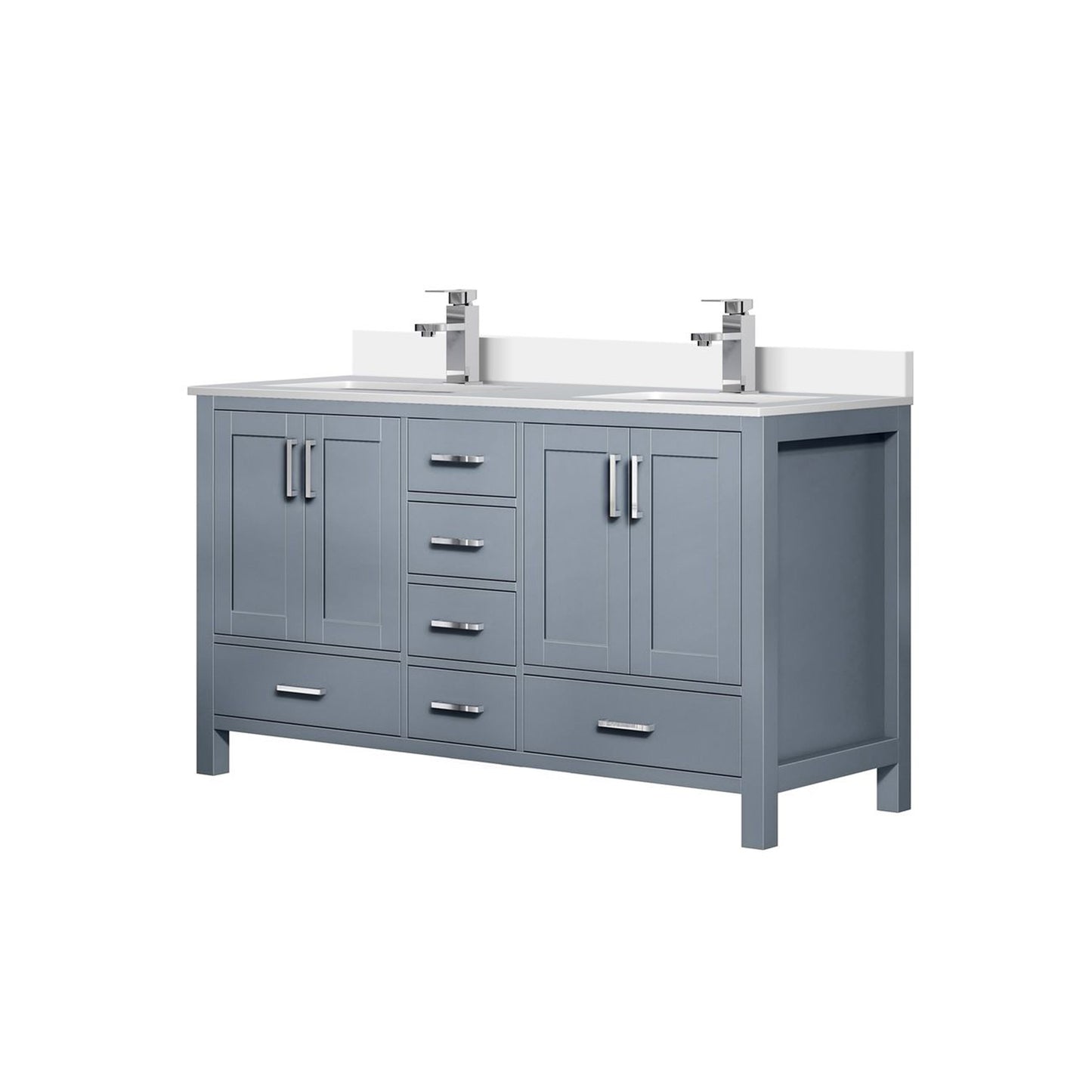 Jacques 60 in. W x 22 in. D Dark Grey Bath Vanity