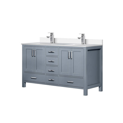 Jacques 60 in. W x 22 in. D Dark Grey Bath Vanity
