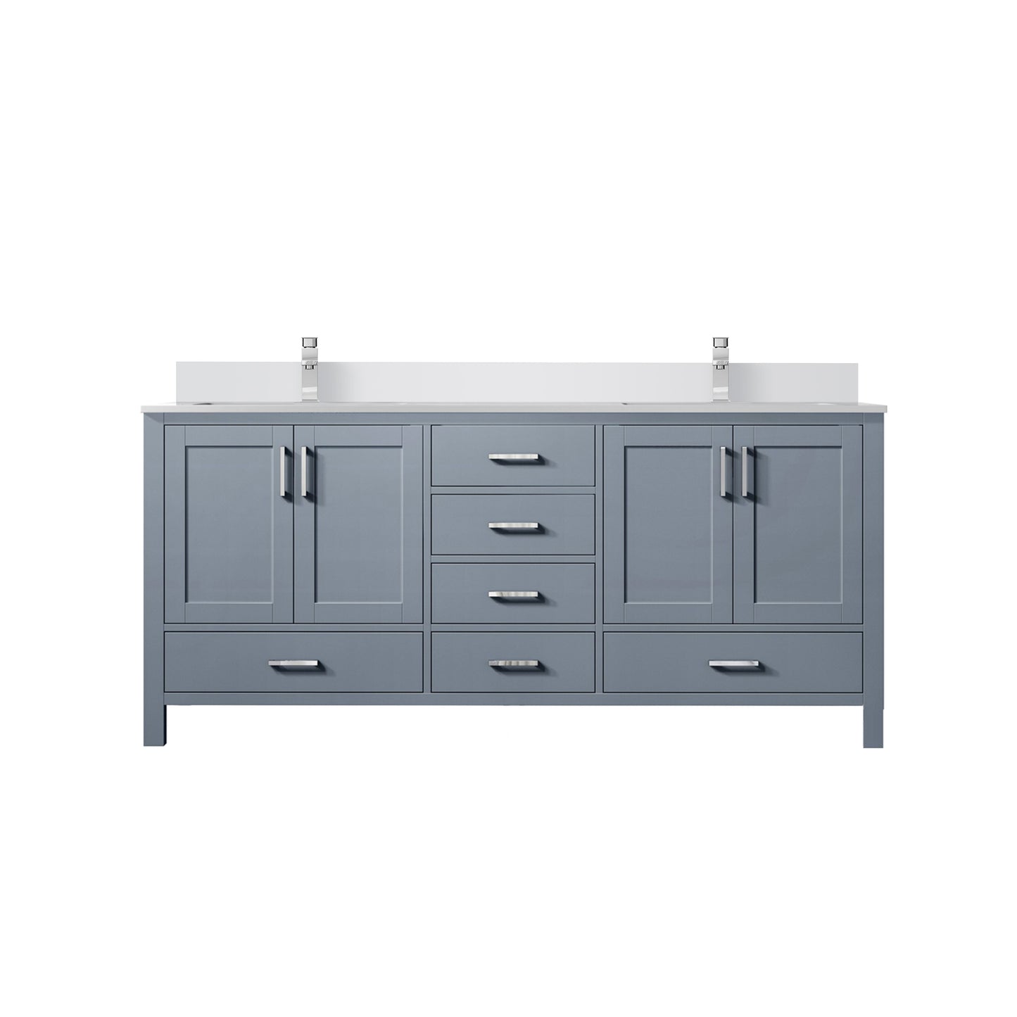 Jacques 60 in. W x 22 in. D Dark Grey Bath Vanity