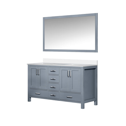 Jacques 60 in. W x 22 in. D Dark Grey Bath Vanity
