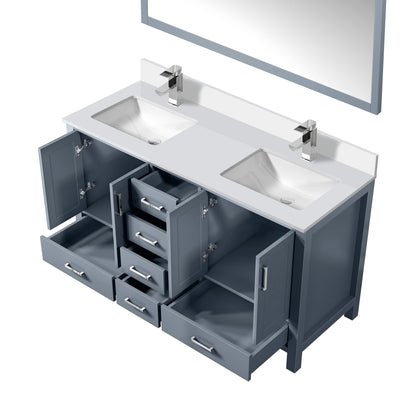 Jacques 60 in. W x 22 in. D Dark Grey Bath Vanity