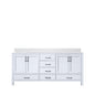Jacques 72 in. W x 22 in. D White Bath Vanity
