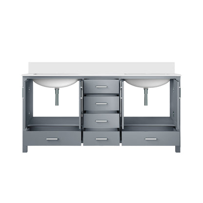 Jacques 72 in. W x 22 in. D Dark Grey Bath Vanity