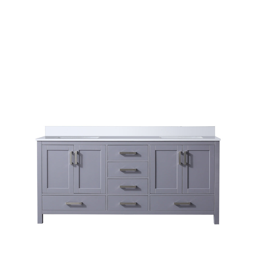 Jacques 72 in. W x 22 in. D Dark Grey Bath Vanity