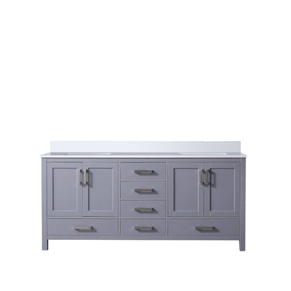 Jacques 72 in. W x 22 in. D Dark Grey Bath Vanity