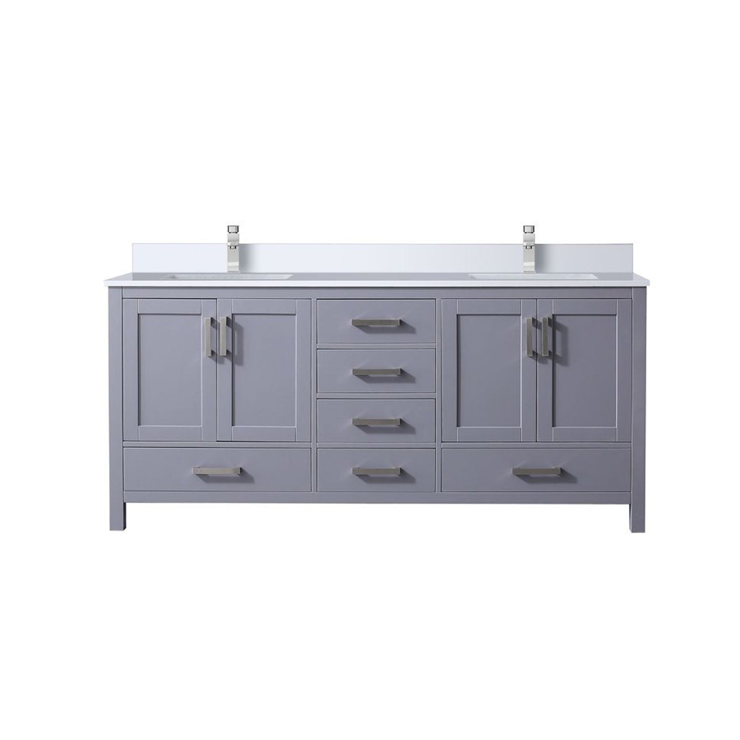 Jacques 72 in. W x 22 in. D Dark Grey Bath Vanity