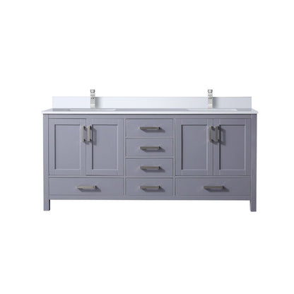 Jacques 72 in. W x 22 in. D Dark Grey Bath Vanity