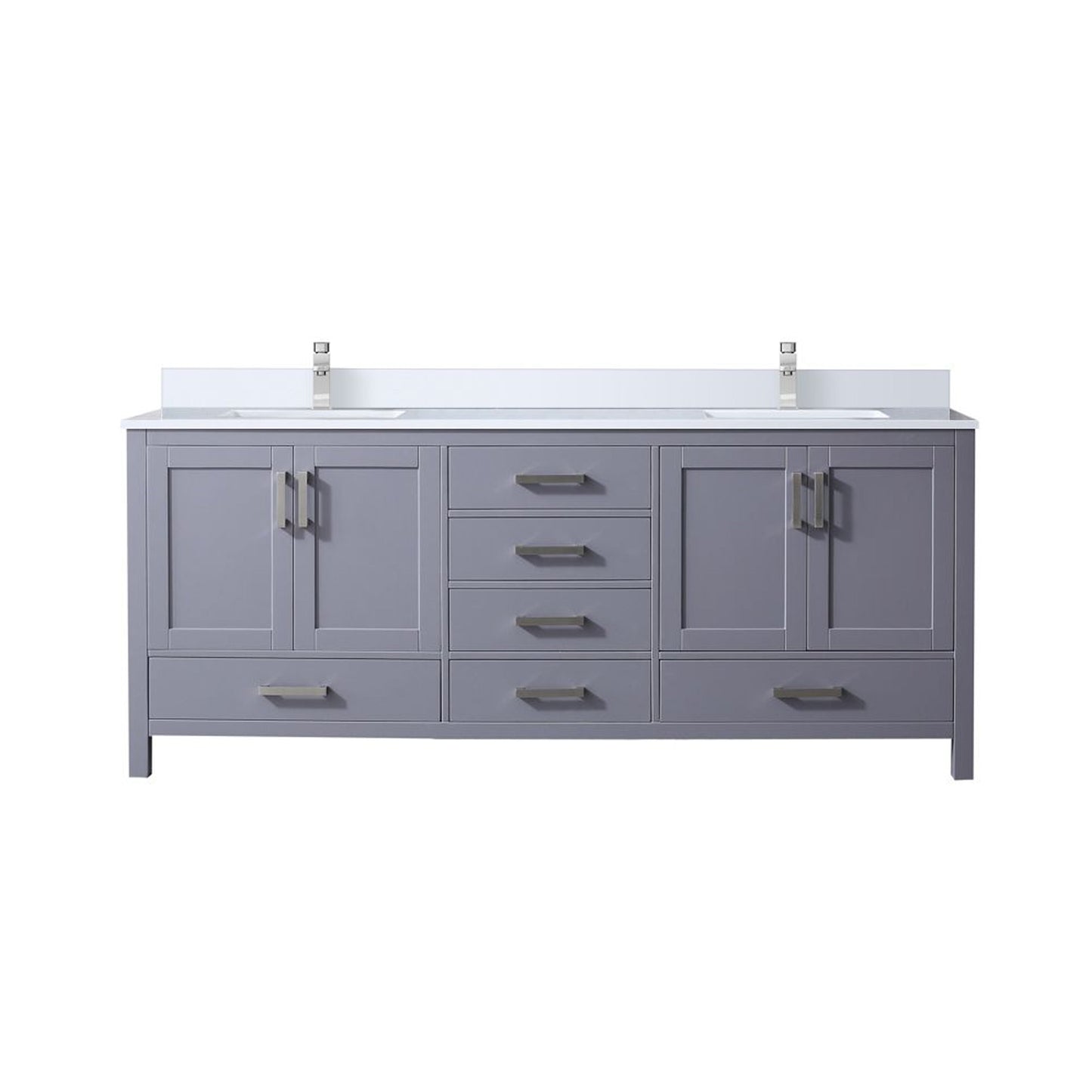 Jacques 80 in. W x 22 in. D Dark Grey Bath Vanity