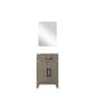 Laurel 20 in W x 18 in D Grey Oak Single Bath Vanity