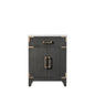 Laurel 24 in W x 18 in D Black Oak Single Bath Vanity