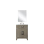 Laurel 24 in W x 18 in D Grey Oak Single Bath Vanity