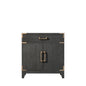 Laurel 30 in W x 22 in D Black Oak Single Bath Vanity