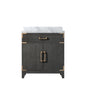 Laurel 30 in W x 22 in D Black Oak Single Bath Vanity