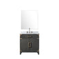 Laurel 30 in W x 22 in D Black Oak Single Bath Vanity