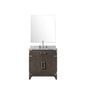 Laurel 30 in W x 22 in D Brown Oak Single Bath Vanity