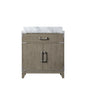 Laurel 30 in W x 22 in D Grey Oak Single Bath Vanity