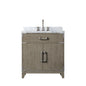 Laurel 30 in W x 22 in D Grey Oak Single Bath Vanity