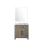 Laurel 30 in W x 22 in D Grey Oak Single Bath Vanity
