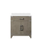 Laurel 30 in W x 22 in D Grey Oak Single Bath Vanity