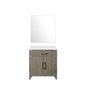 Laurel 30 in W x 22 in D Grey Oak Single Bath Vanity