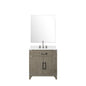 Laurel 30 in W x 22 in D Grey Oak Single Bath Vanity