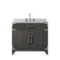 Laurel 36 in W x 22 in D Black Oak Single Bath Vanity