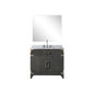 Laurel 36 in W x 22 in D Black Oak Single Bath Vanity