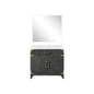 Laurel 36 in W x 22 in D Black Oak Single Bath Vanity
