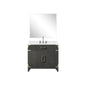 Laurel 36 in W x 22 in D Black Oak Single Bath Vanity