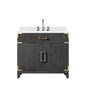 Laurel 36 in W x 22 in D Black Oak Single Bath Vanity