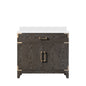 Laurel 36 in W x 22 in D Brown Oak Single Bath Vanity