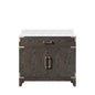 Laurel 36 in W x 22 in D Brown Oak Single Bath Vanity
