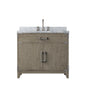 Laurel 36 in W x 22 in D Grey Oak Single Bath Vanity