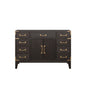 Laurel 48 in W x 22 in D Brown Oak Single Bath Vanity