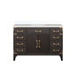 Laurel 48 in W x 22 in D Brown Oak Single Bath Vanity