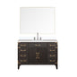 Laurel 48 in W x 22 in D Brown Oak Single Bath Vanity