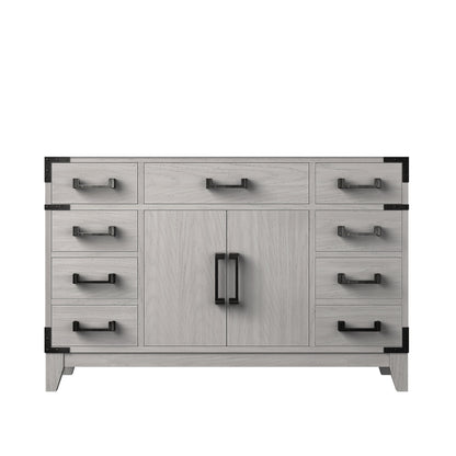 Laurel 48 in W x 22 in D White Oak Single Bath Vanity