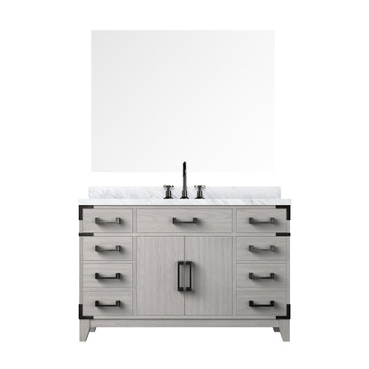 Laurel 48 in W x 22 in D White Oak Single Bath Vanity