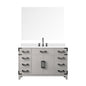 Laurel 48 in W x 22 in D White Oak Single Bath Vanity