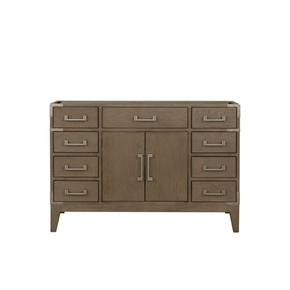 Laurel 48 in W x 22 in D Grey Oak Single Bath Vanity