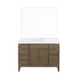 Laurel 48 in W x 22 in D Grey Oak Single Bath Vanity