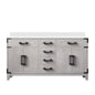 Laurel 60 in W x 22 in D White Oak Double Bath Vanity