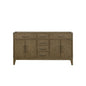 Laurel 60 in W x 22 in D Grey Oak Double Bath Vanity