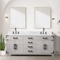 Laurel 72 in W x 22 in D White Oak Double Bath Vanity