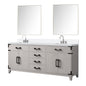 Laurel 72 in W x 22 in D White Oak Double Bath Vanity