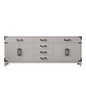 Laurel 80 in W x 22 in D White Oak Double Bath Vanity