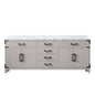 Laurel 80 in W x 22 in D White Oak Double Bath Vanity