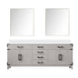 Laurel 80 in W x 22 in D White Oak Double Bath Vanity