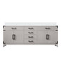 Laurel 80 in W x 22 in D White Oak Double Bath Vanity