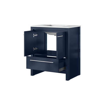 Lafarre 30 in W x 20 in D Navy Blue Bath Vanity